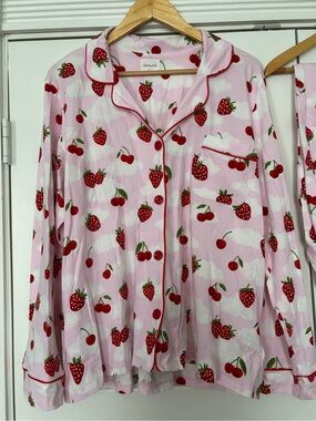 Bedhead Strawberry & Cherry PJs EXCELLENT condition